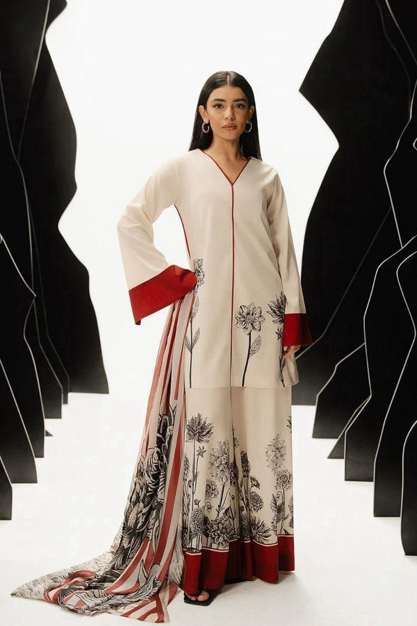 3 PC SUMMER SILK DIGITAL PRINTED - IP007