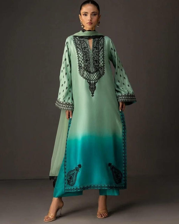 3 PC SUMMER SILK DIGITAL PRINTED - IP0012