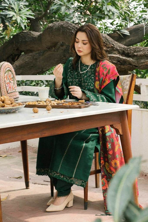 3 PC SUMMER EMBROIDERED LAWN - IE0012