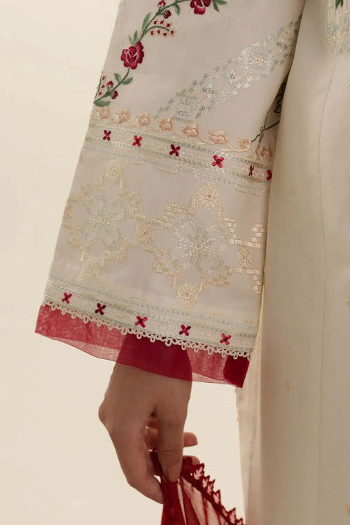 3 PC SUMMER EMBROIDERED LAWN - IE0011
