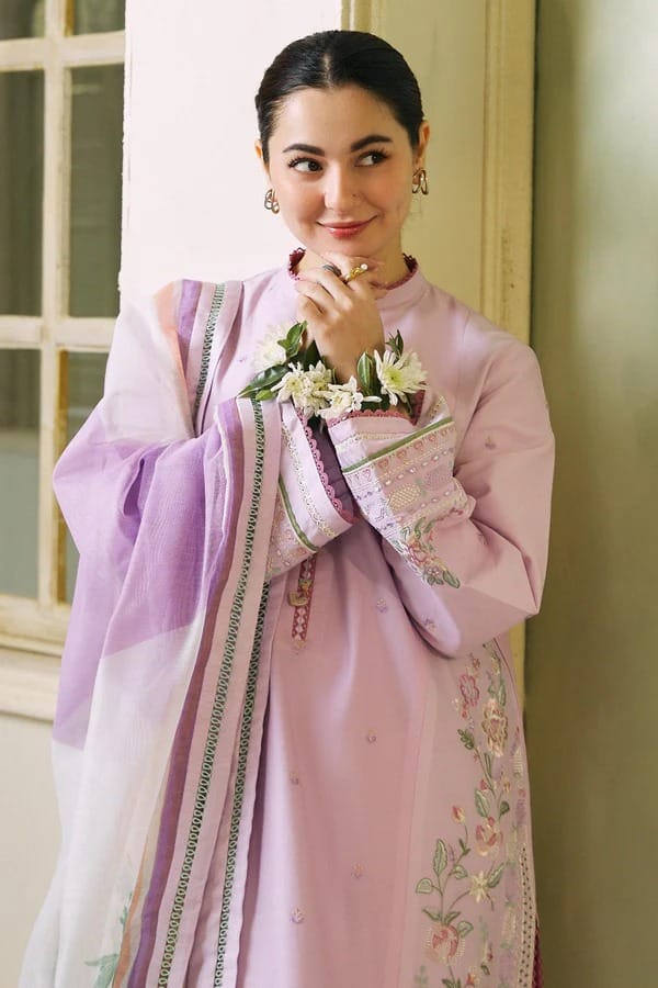 3 PC SUMMER EMBROIDERED LAWN - IE009