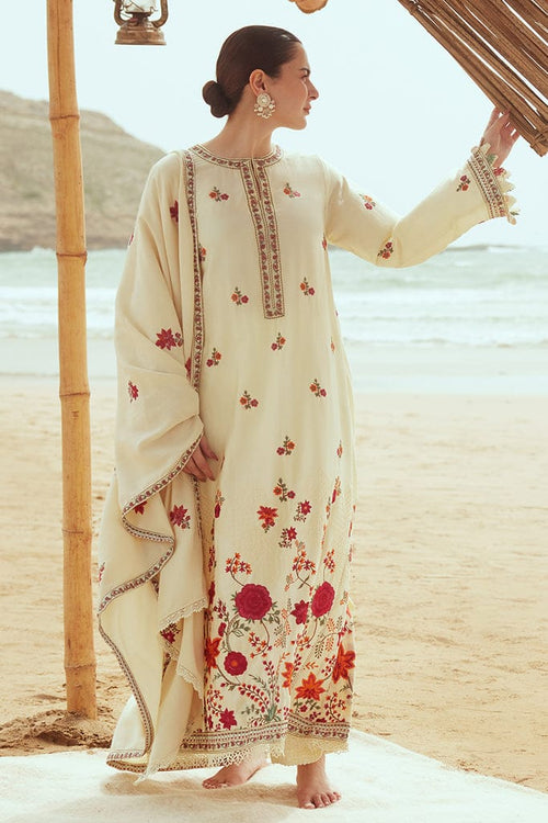 3 PC SUMMER EMBROIDERED LAWN - IE0010
