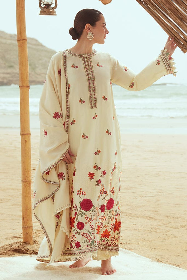 3 PC SUMMER EMBROIDERED LAWN - IE0010