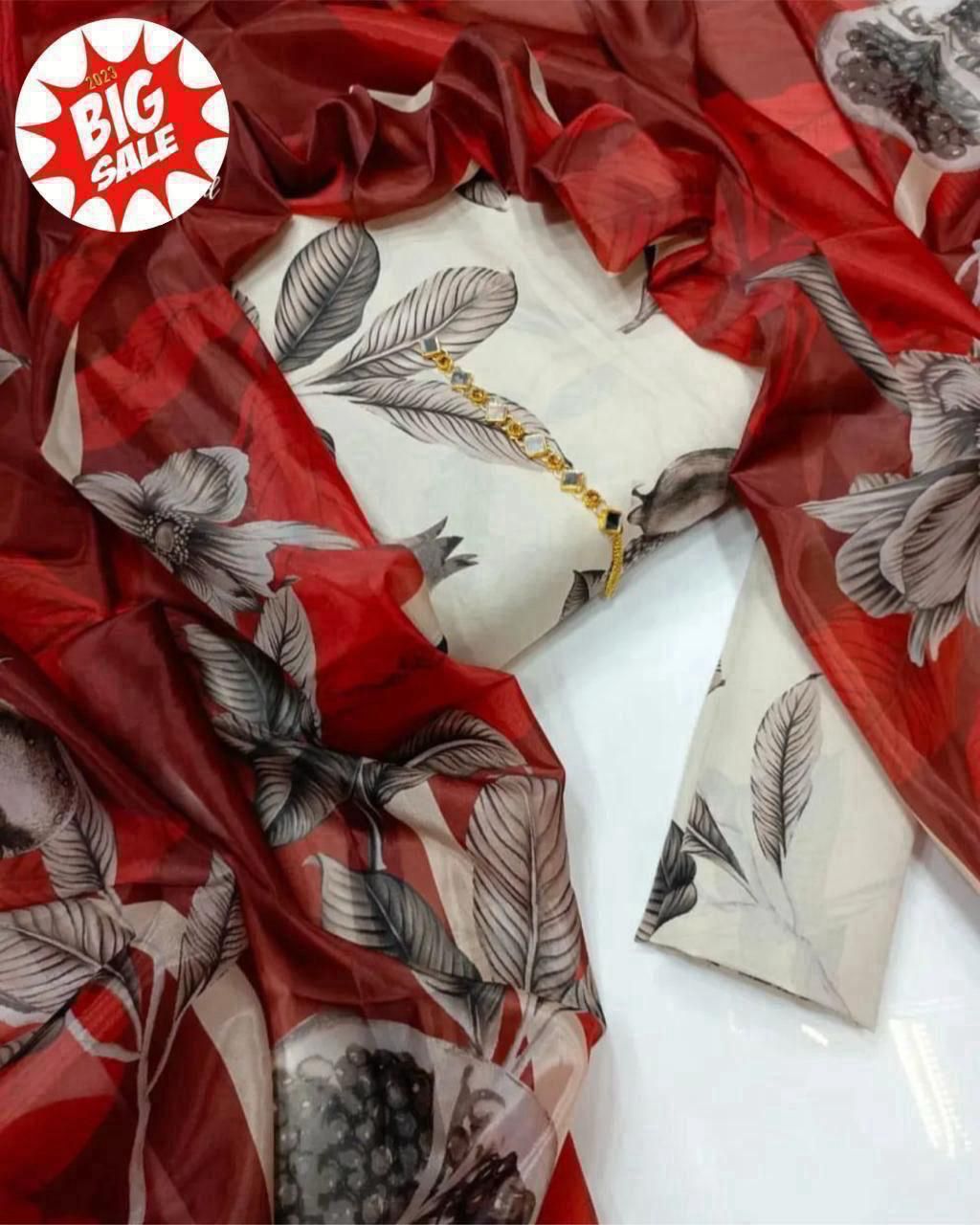 3 PCS SWISS LAWN DIGITAL PRINTED - IW006