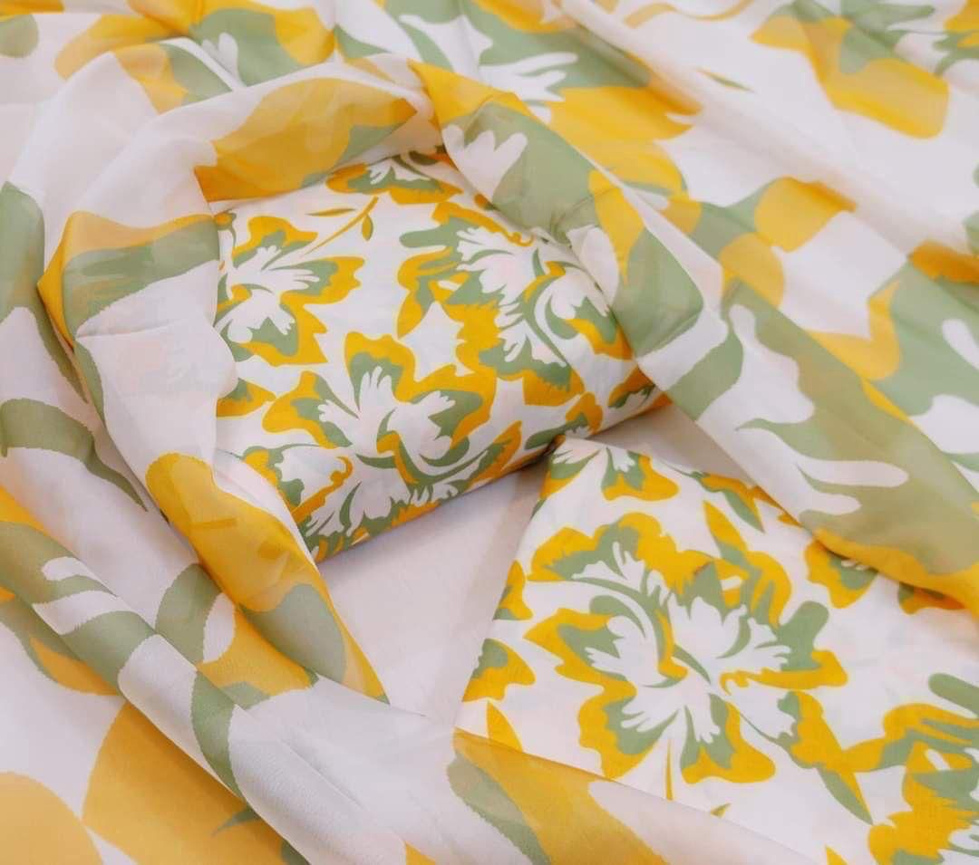 3 PCS SWISS LAWN DIGITAL PRINTED - IW0022