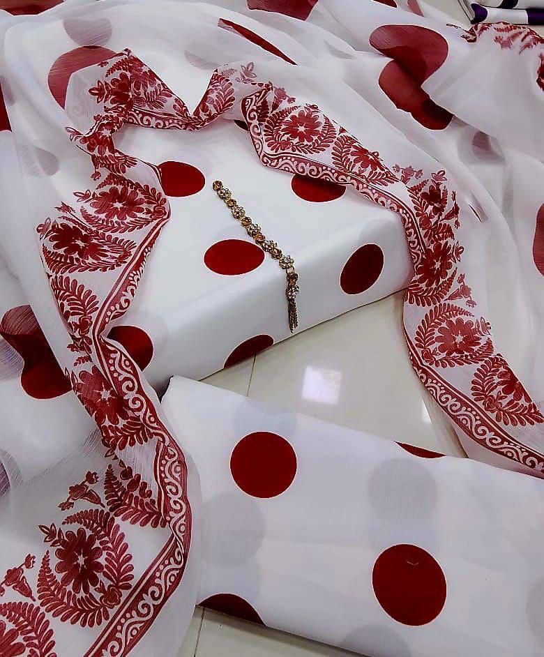 3 PCS SWISS LAWN DIGITAL PRINTED - IW001