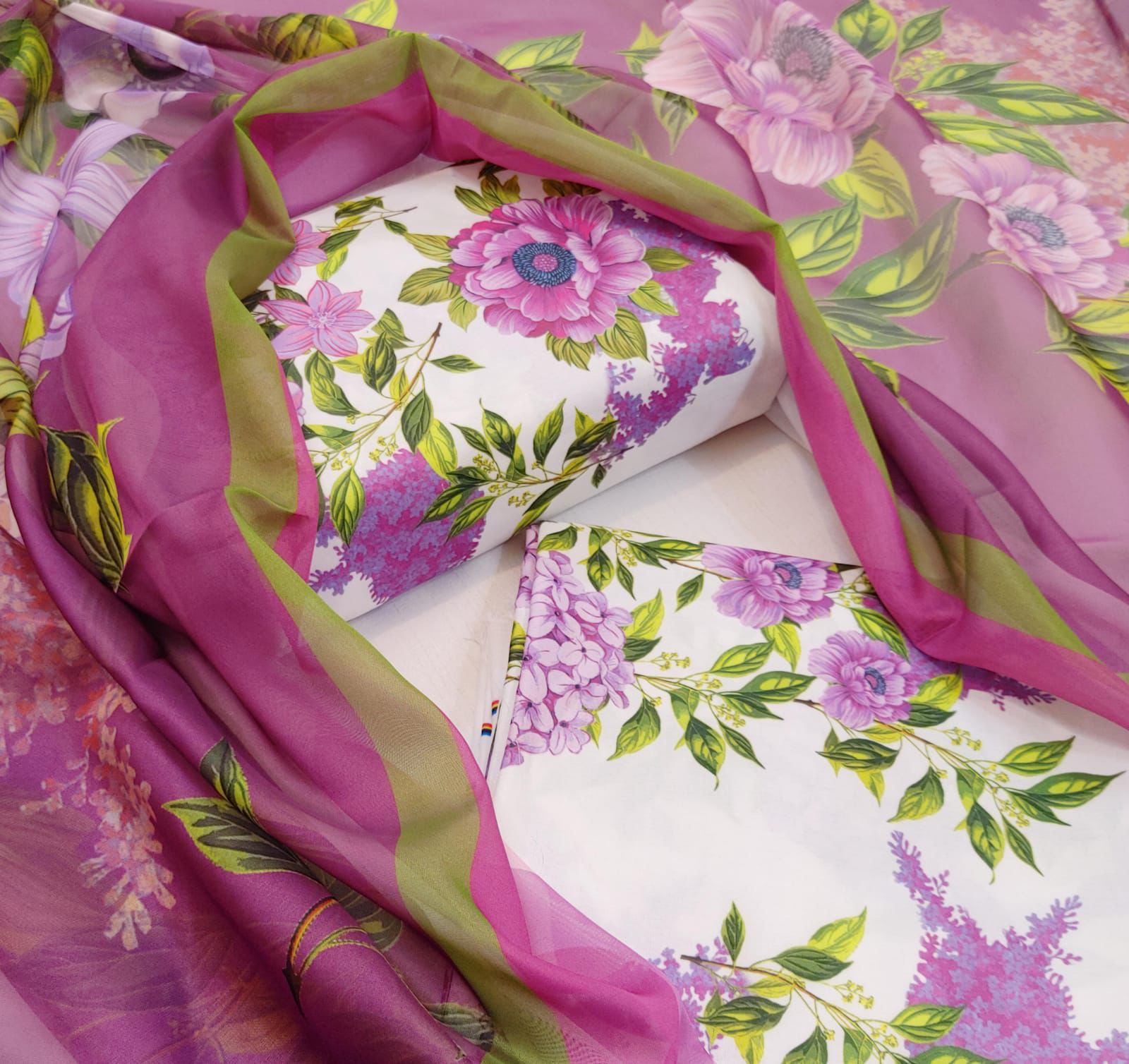 3 PCS SWISS LAWN DIGITAL PRINTED - IW0017