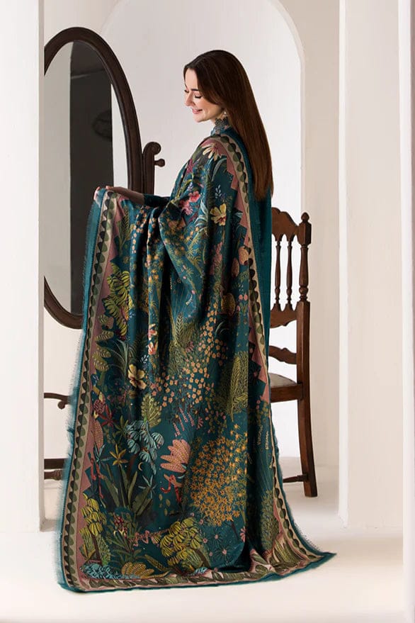 3PC WINTER EMBROIDERED DHANAK - WE007